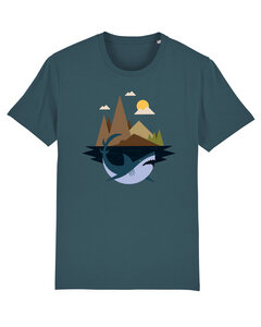 T-Shirt Herren Shark Island - watapparel