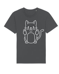 T-Shirt Unisex Thumbs Up Cat - watapparel