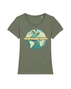 T-Shirt Damen Save the Planet - watapparel