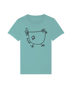 T-Shirt Kinder Le poulet - das Huhn - watabout.kids