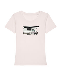 T-Shirt Frauen 1 zimmer küche bad balkon - glorybimbam