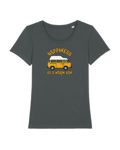 T-Shirt Frauen happiness is a warm van - glorybimbam