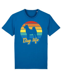 T-Shirt Männer Sunset Dog Life - watapparel
