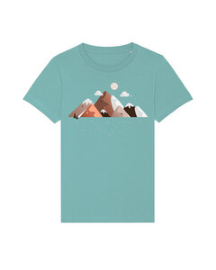 T-Shirt Kinder Mountains & Moon - watabout.kids