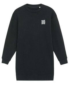 Oversize Sweatshirt-Kleid Frauen Basic Kicker - watapparel
