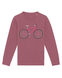 Sweatshirt Kinder Pink Bike - watabout.kids