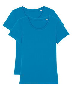 T-Shirt Damen 2er Pack Expresser Basic Midnight Colors - watapparel