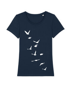 T-Shirt Damen Vögelchen - watapparel