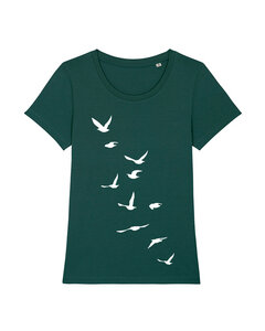 T-Shirt Damen Vögelchen - watapparel