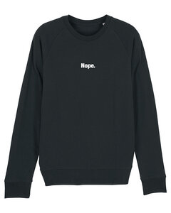 Sweatshirt Unisex Nope - watapparel