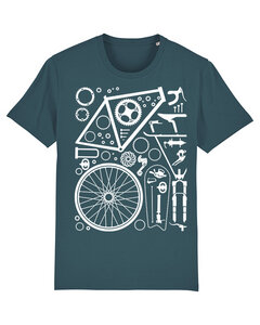 T-Shirt Herren Fahrradteile - watapparel