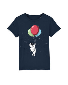 T-Shirt Kinder Little Balloon Astronaut - watabout.kids