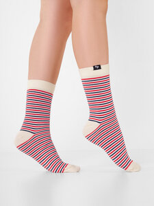 Bunte Socken GOTS |Herren Damen Socken | Stripes - Natural Vibes