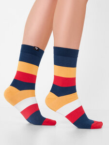 Bunte Socken GOTS |Herren Damen Socken | Stripes - Natural Vibes