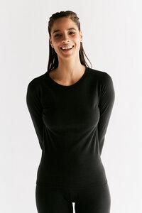 "True North" Damen Thermo Langarmshirt aus recyceltem Polyester T1112 - True North