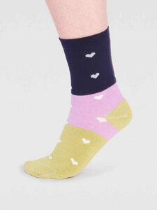 GOTS Socken aus Bio-Baumwolle Modell: Nova Heart - Thought