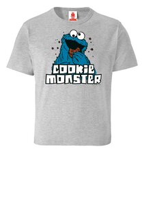 LOGOSHIRT - Sesamstrasse - Krümelmonster "Cookie Monster" - Kinder - LOGOSH!RT
