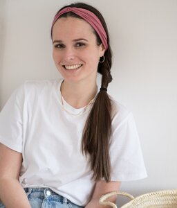 STIRNBAND BOW AUS BIO JERSEY IN VIELEN FARBEN - obumi