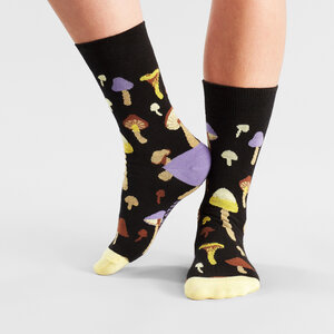 Sigtuna Socks Mushrooms - Unisex Socken mit bunten Pilzen - DEDICATED