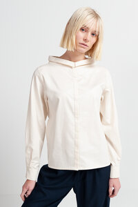 BLOUSE U-BOAT NECKLINE - Damen Bluse aus Bio-Baumwolle - SHIPSHEIP