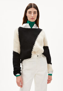 SAADIE STRIPED - Damen Pullover aus Bio-Woll Mix - ARMEDANGELS
