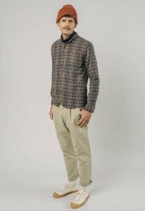 Bosco Regular Shirt Navy - Brava Fabrics