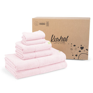 Home Spa Set - klimapositives Handtuchset aus Holz - Kushel Towels