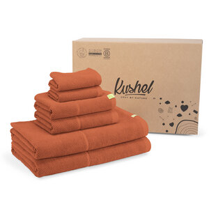 Home Spa Set - klimapositives Handtuchset aus Holz - Kushel Towels