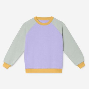 Oh So Cosy Sweater Colorblocking aus zertifizierter Bio-Baumwolle - Orbasics
