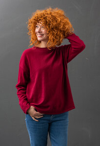 Basic Pullover - Heidekönigin