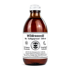 Wildrosenöl - Bio - kaltgepresst - 250 ml - Two Hands BIO