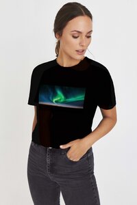 Vegan- Biofair Shirt - Artdesign / Polarlicht - Kultgut