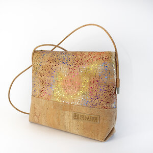 Tasche aus Kork mit Glitzer - Belaine Manufaktur