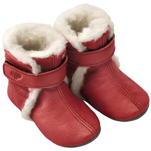 Babybootie mit Wollfutter - Pololo