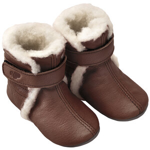 Babybootie mit Wollfutter - Pololo