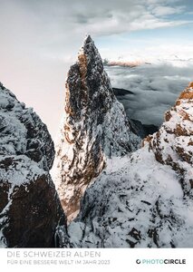 Wandkalender 2023 - Up Above: In den Schweizer Alpen - Photocircle