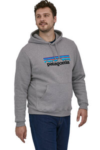 Kapuzenpullover - M's P-6 Logo Uprisal Hoody - 100% recycelt - Patagonia