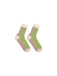 Colourblock-Socken aus Bio-Baumwolle - LANIUS