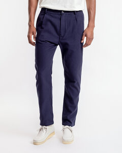 Gestreifte Everyday Hose - Rotholz