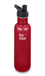 Klean Kanteen Classic Einwandig 27 oz (800 ml) mit Sport Cap (Mod.2019) - Klean Kanteen