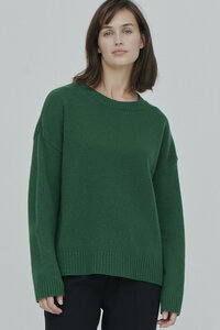 Strickpullover - Lise o-neck - mit Wolle - Basic Apparel