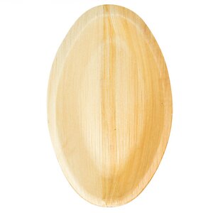 Palmblatt Schale oval 20 x 13 cm - Wisefood