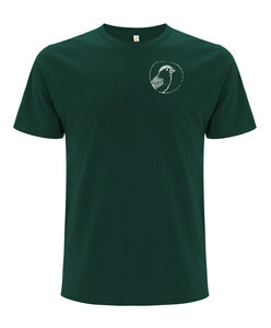 Unisex T-Shirt aus Bio-Baumwolle (Motiv: Kleiner Spatz) - ilovemixtapes