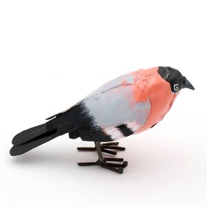 Dompfaff - Vogel aus Recycling-Metall zur Gartendekoration - Mio Moyo