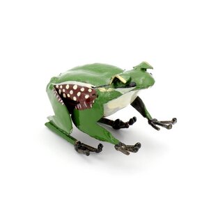 Frosch & Froschkönig aus Recycling-Metall zur Dekoration - Mio Moyo