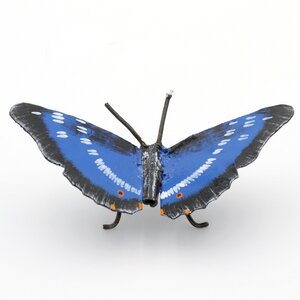 Großer Schillerfalter - Schmetterling aus Recycling-Metall zur Dekoration - Mio Moyo