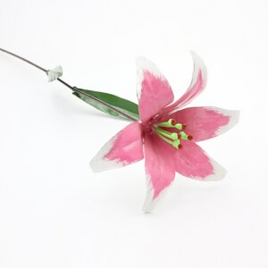 Lilie - Blume aus Recycling-Metall zur Gartendekoration - Mio Moyo