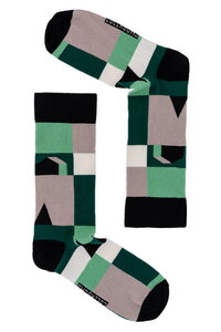 Abstract House - Socken für Herren - GREENBOMB