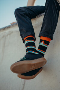 Abstract Mountain - Socken für Herren - GREENBOMB