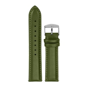 Kaktus Leder armband- Silber 20mm - Hurtig Lane